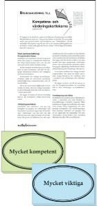 Kompetens- och värderingskortlekarna